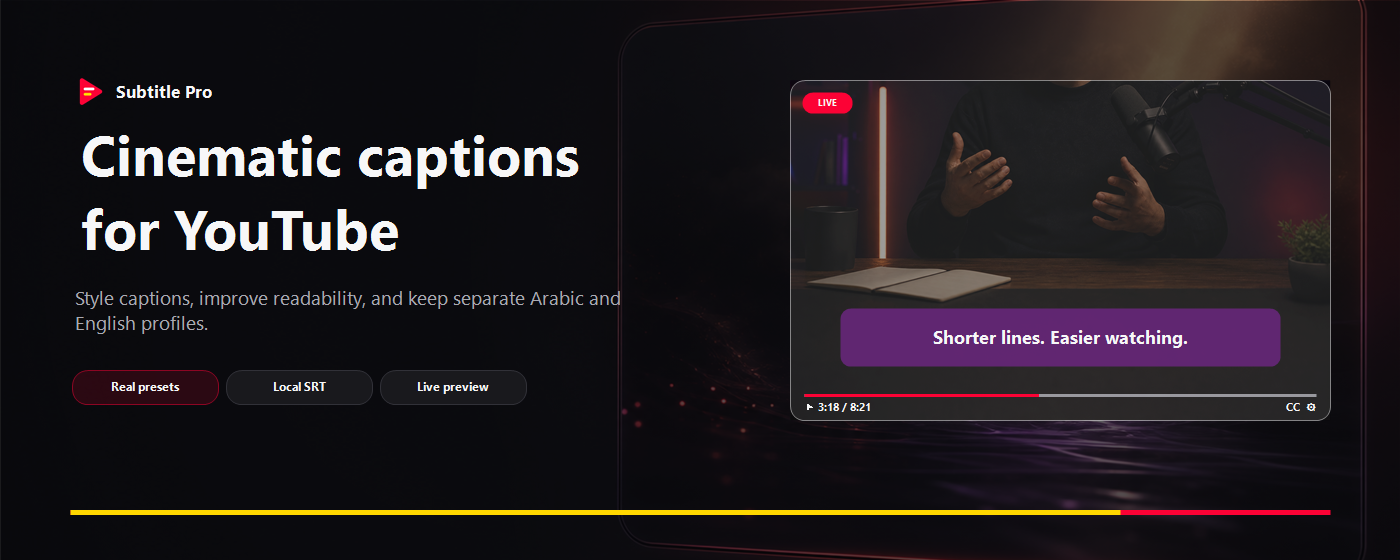 YouTube Subtitle Pro 4.0